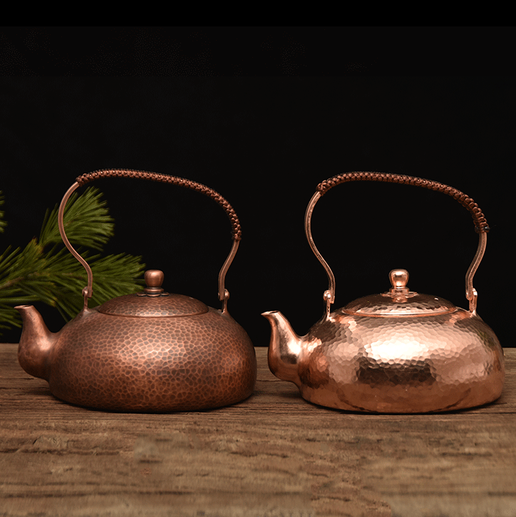 Pure Purple Handmade Copper Kettle