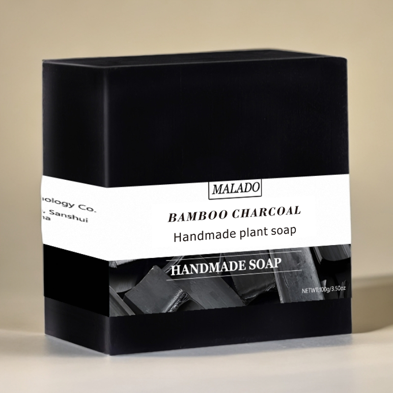 Square Bamboo Charcoal Soap — foto 2