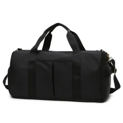 Fashionable Simple Large-capacity Portable Travel Bag - Black - View 1