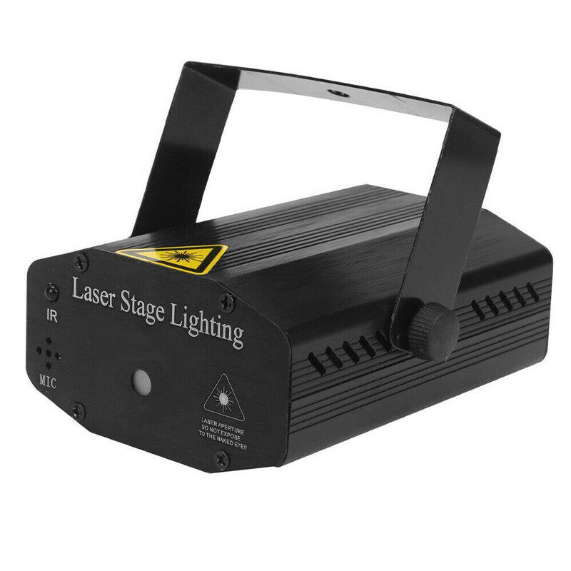 Mini Laser Projector Stage Lights LED R&G Lighting DJ Disco Party KTV Club Home — image 9