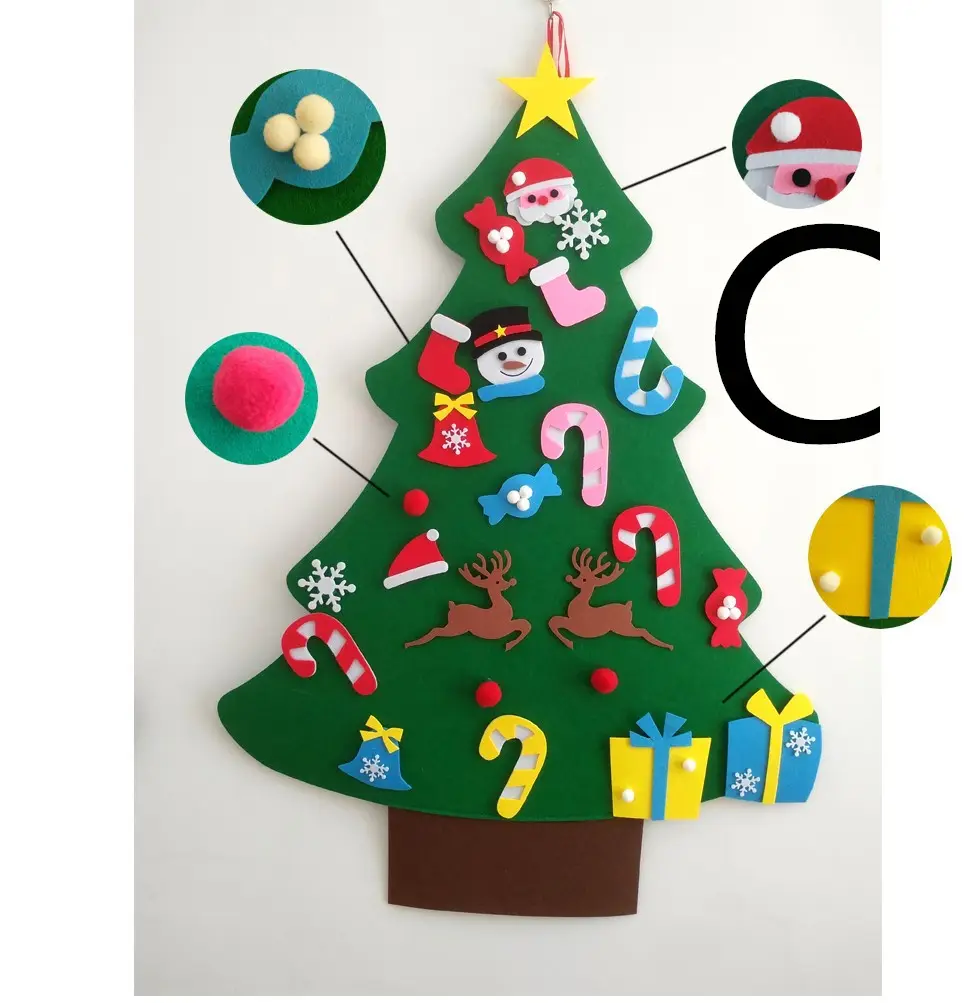 DIY Felt Christmas Tree