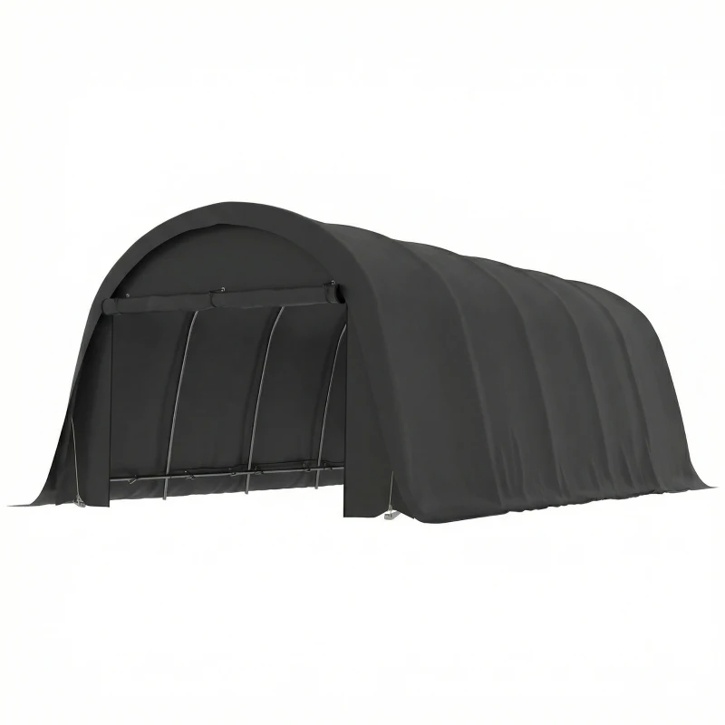 Heavy Duty Carport, UPF50 Portable Garage Car Canopy Tent With Galvanized Frame,For Items Shipped In Multiple Packages, Please Pay Attention To The Dimensions And Weight In The Product Details.