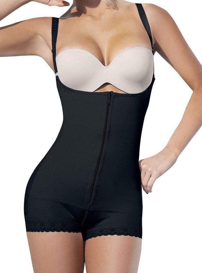 Title 7, Zipper One-piece Shapewear, Postpartum Body Con...