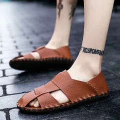 Men"s Shoes Autumn Stock New Fashion Trend - Brown - View 1