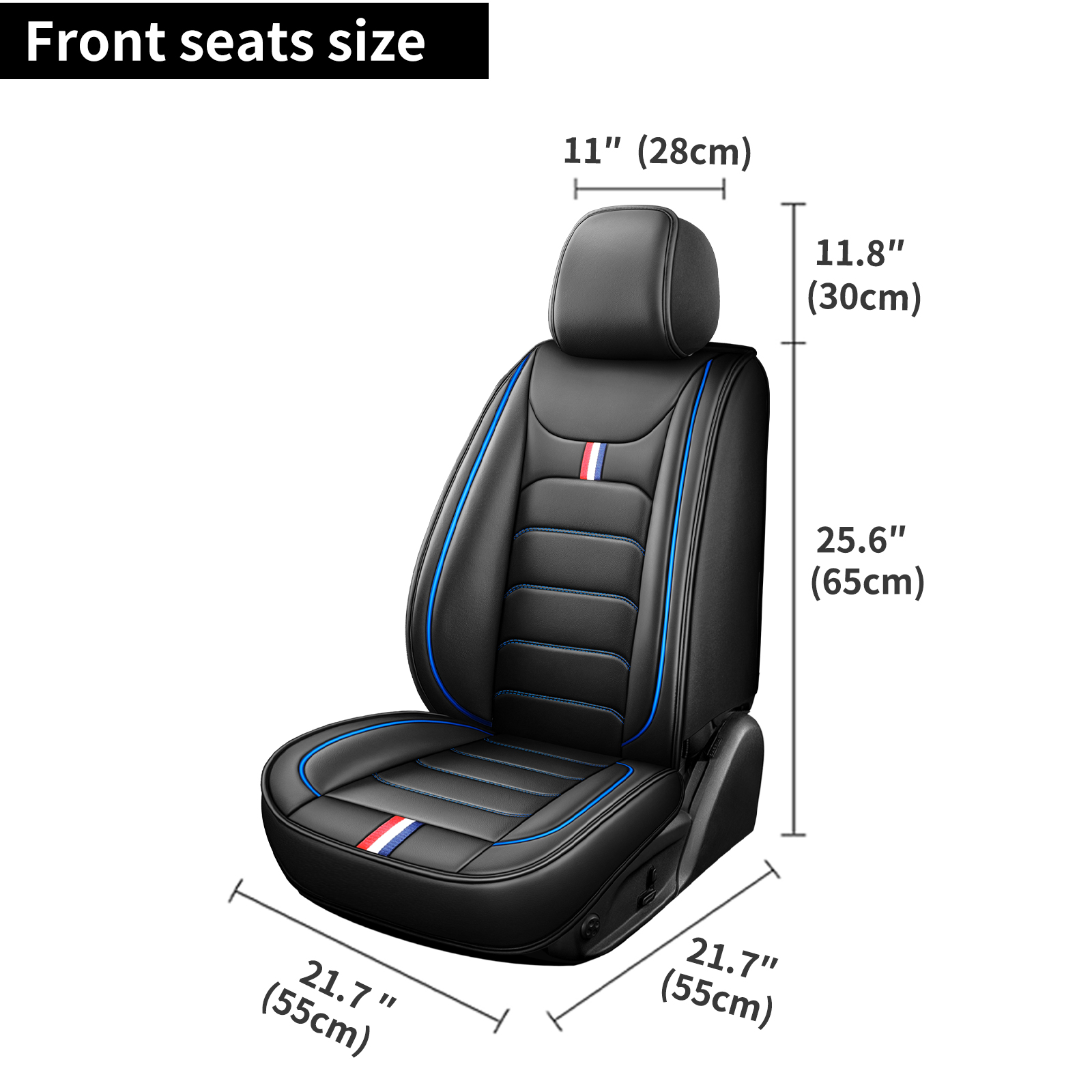 Full-Coverage Racing-Look Seat Covers, picture 5 of 7