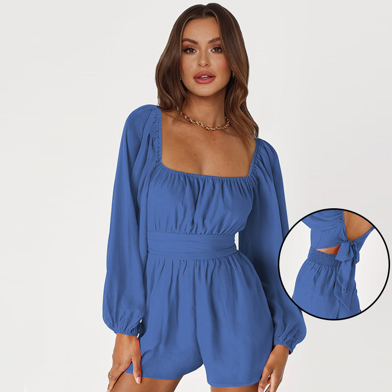Long Sleeve Lantern Jumpsuit, picture 4 of 7