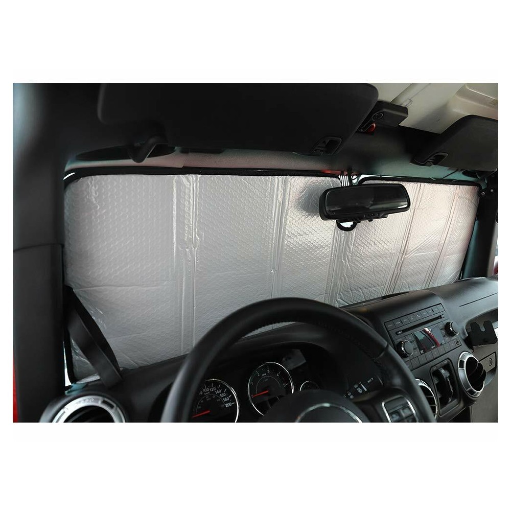 Windshield Sunshade Sun Shade Heat Shield Sun Visor Mat JK — foto 4