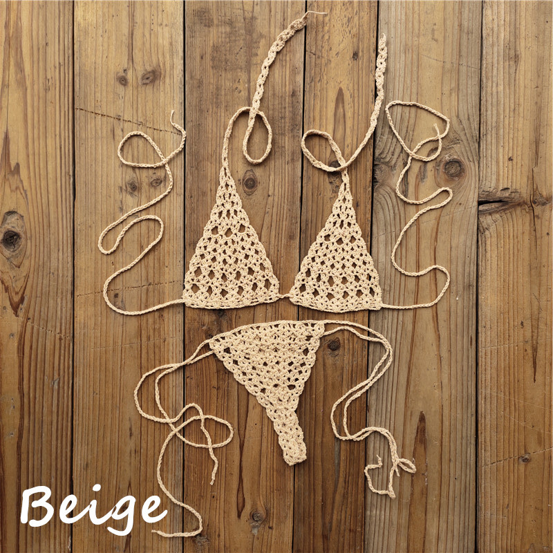 Title 4, Handgehaakte bikini set voor zonnebaden