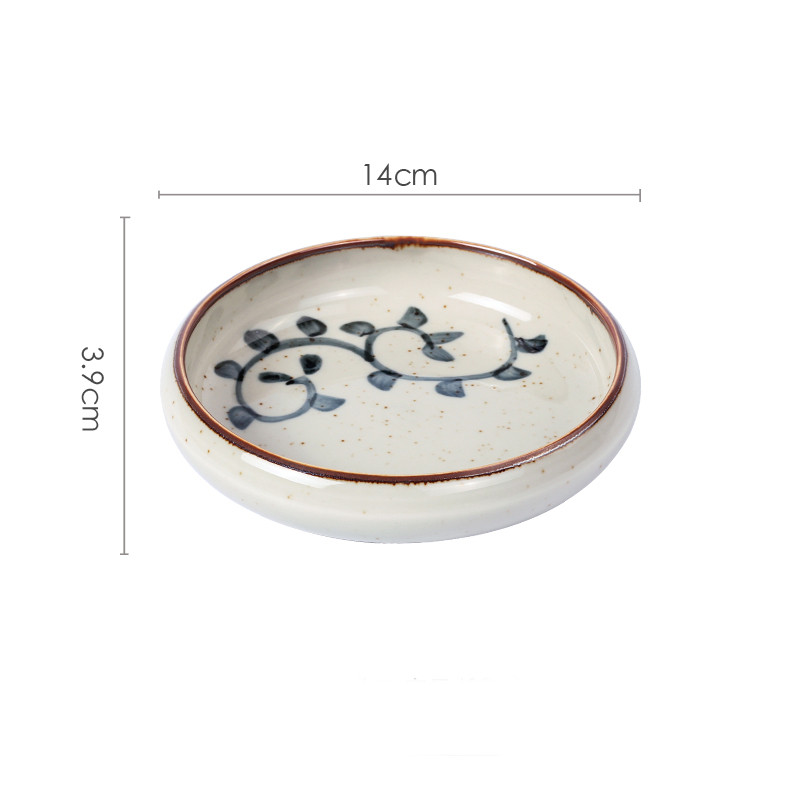 Title 9, Japanese Hand-painted Ceramic Plates For Househ...