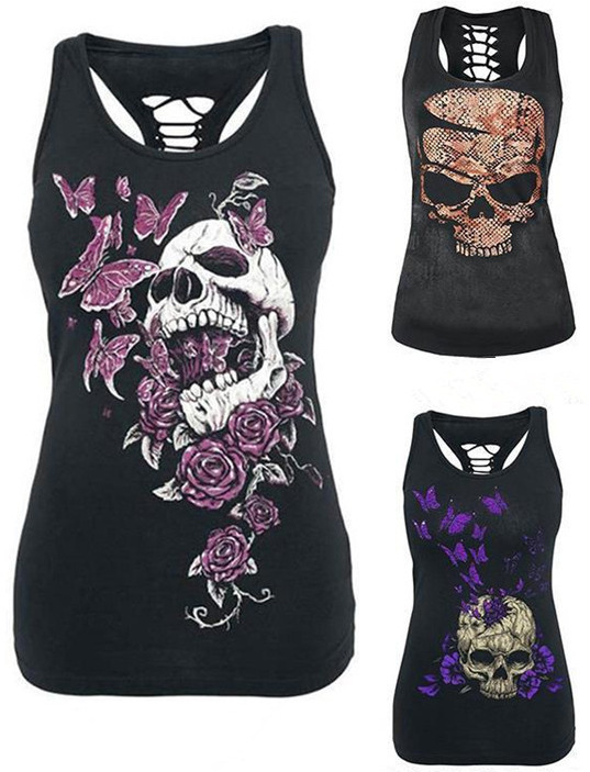 Title 6, Skull print vest