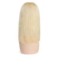Real Human Hair And Shoulder-length Lace Headgear - 10Inches - View 1