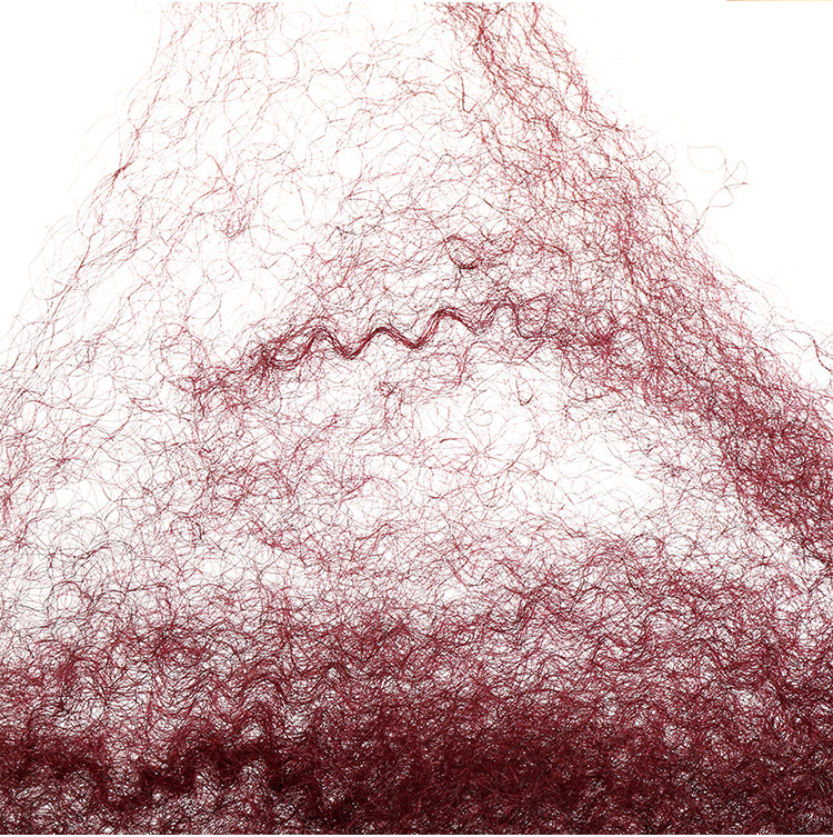 Real Human Hair Torn In Long Wig — foto 6