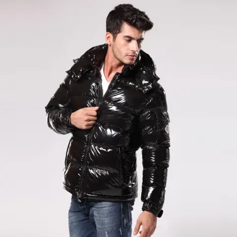 Down Short Men and Women Couples Thick Warm Jacket