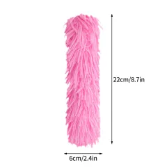 Plush Cat Chew Toy Catnip Self-hi Bite Toys Strip Pillow - S1Pink - View 1