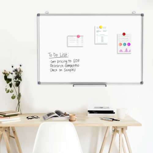 MAGNETIC WHITEBOARD SMALL LARGE WHITE BOARD DRY WIPE NOTICE OFFICE SCHOOL HOME