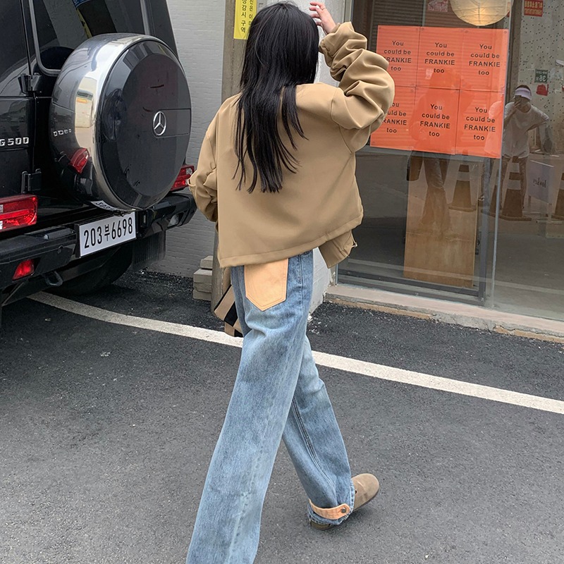 Women's Wash All-match Loose Wide-leg Mopping Pants