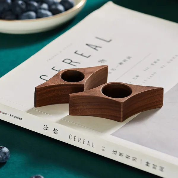 Wooden Finger Book Holder