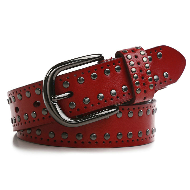 Title 2, Fashion Personality Rivet Casual Belt