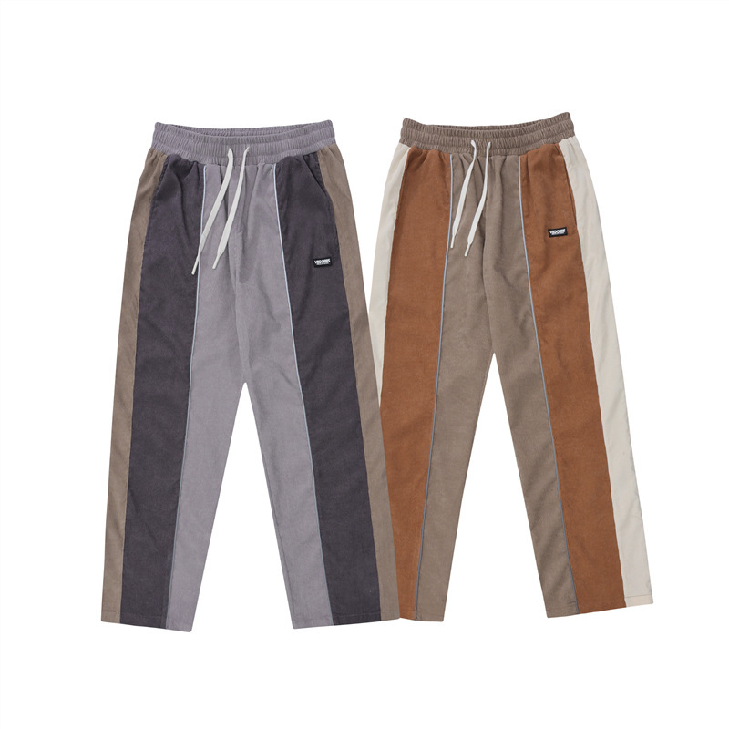 Title 3, Pantalon de sport droit rétro colorblock Confor...