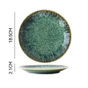 7.2Inch Flat Plate Green