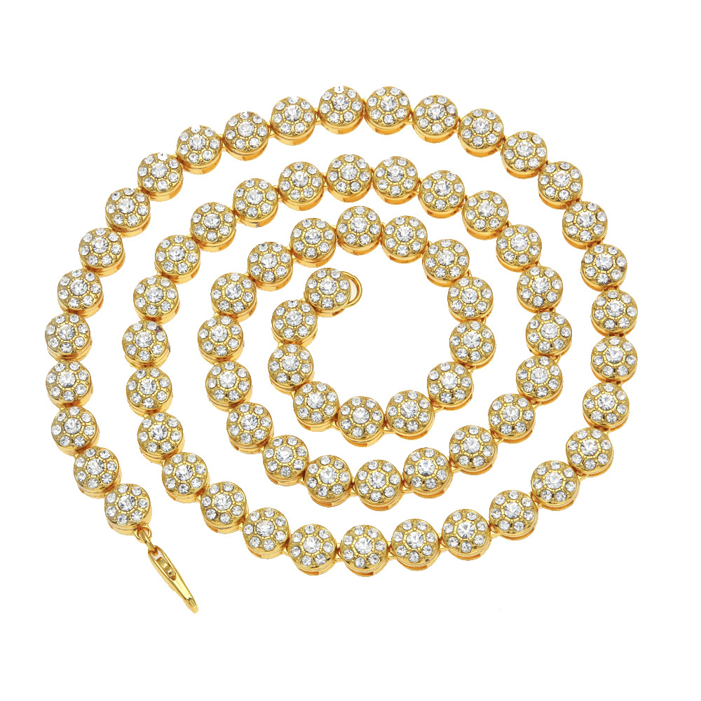 Export High Quality Men's Round Single Row Necklace