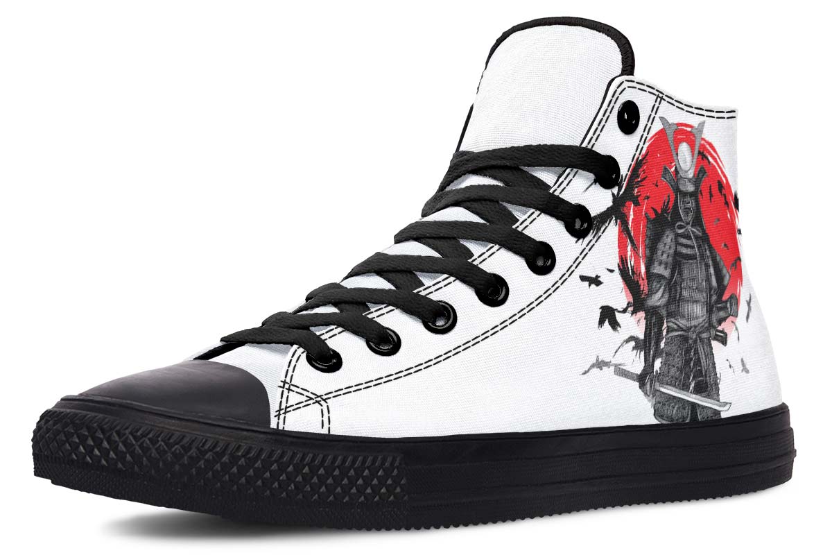 Men's And Women's Fashion Color Printing High-top Canvas Shoes