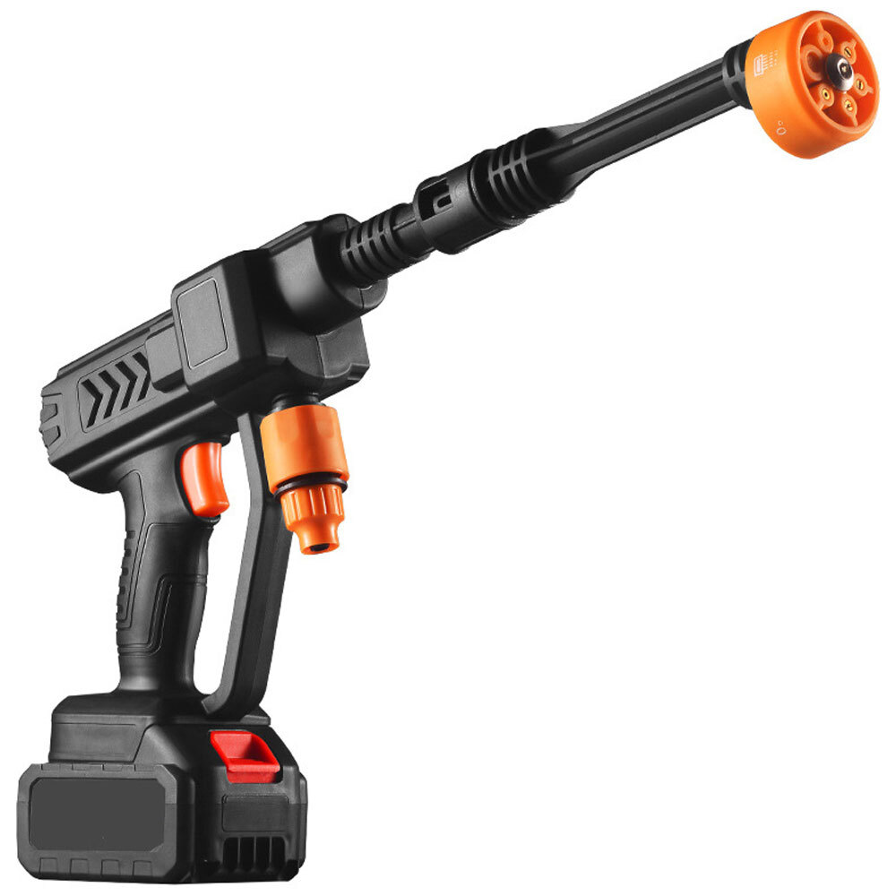 2 Battery Portable Cordless Car High Pressure Washer Jet Water Wash Cleaner Gun — image 7