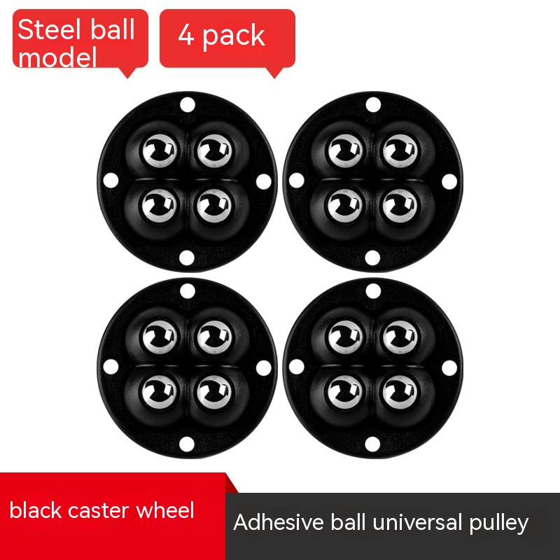 Steel Ball 4 Black One Pack