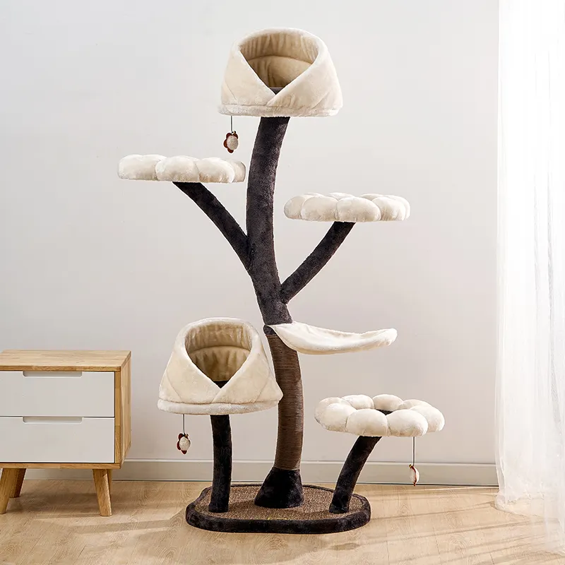 Flower Cat's Nest Platform Grasping Board Integrated