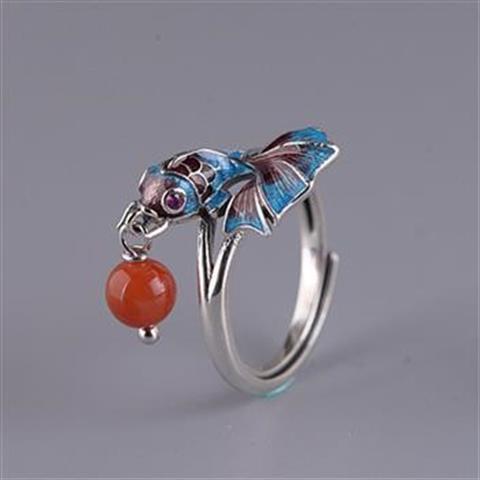 Vintage Women's Chinese Cloisonne Enamel