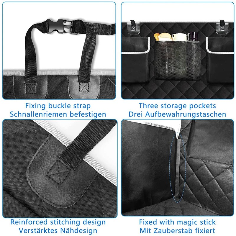For q4 e-tron heavy duty quilted boot liner mat dog