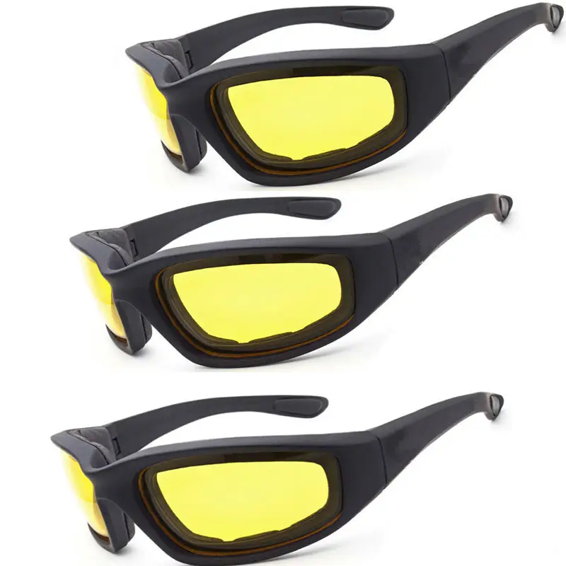 Chopper Cycling Sports Sunglasses For Men Wrap Around UV400 Protection For Cycling Fishing Driving Glasses Wind Resistant Biker Goggles