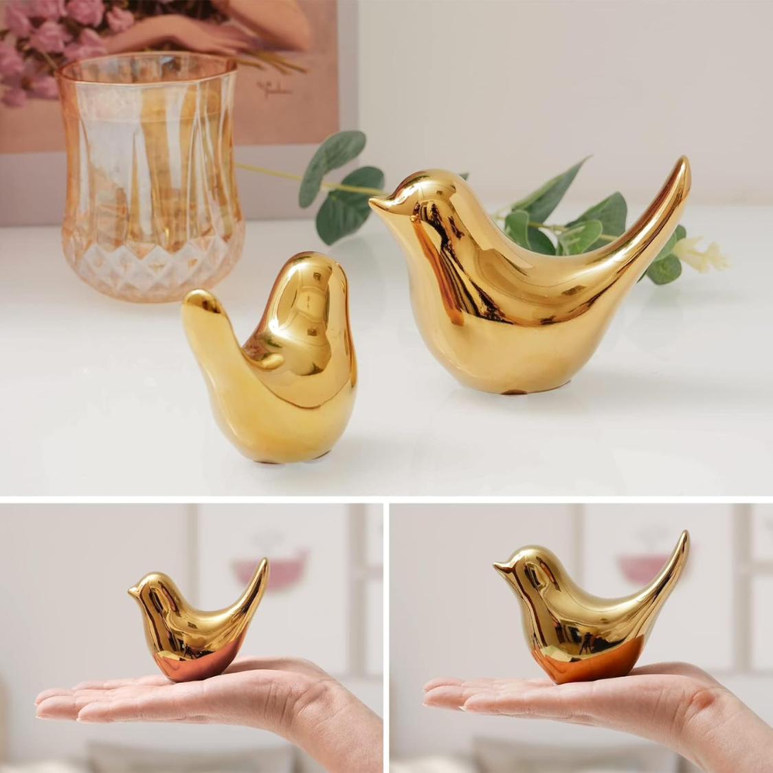 Décoration d'intérieur statues de petits oiseaux ornements décoratifs de style – Image 4