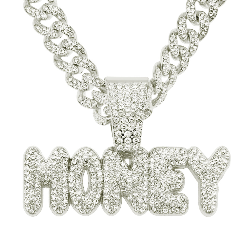 Exaggerated Punk Personality Wide Cuban Chain Clavicle