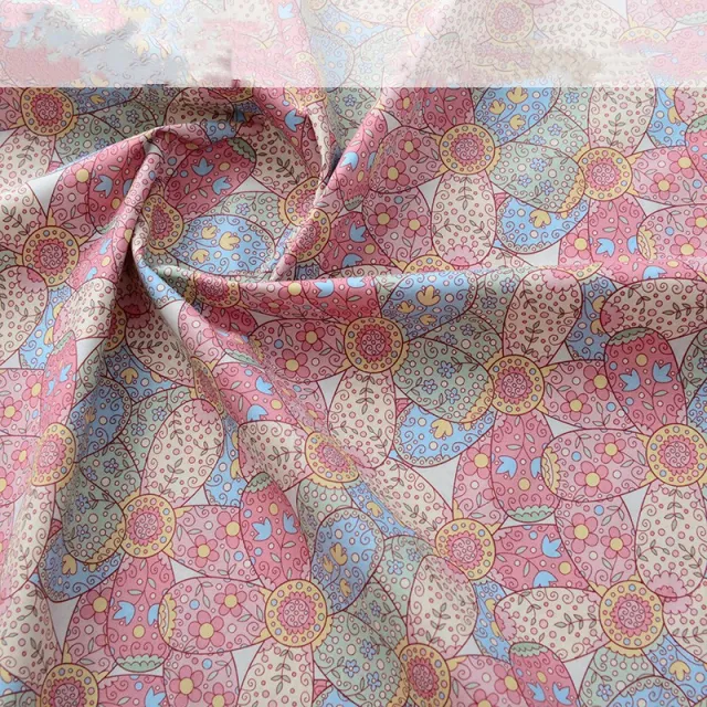 Cotton Digital Printed Fabric Summer Soft Sunscreen Handmade Flower Country - Shop at LoveMi
