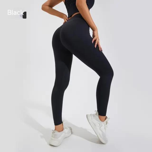 Nude Feel Yoga Pants High Waist Pocket Quick drying Nude - Shop at LoveMi