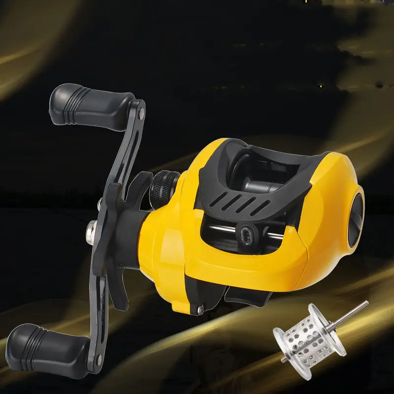 Small Yellow Water Drop Wheel Luya Fishing