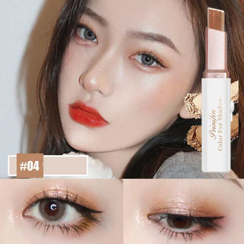 Lazy Eyeshadow Stick Stereo Gradient Shimmer Double