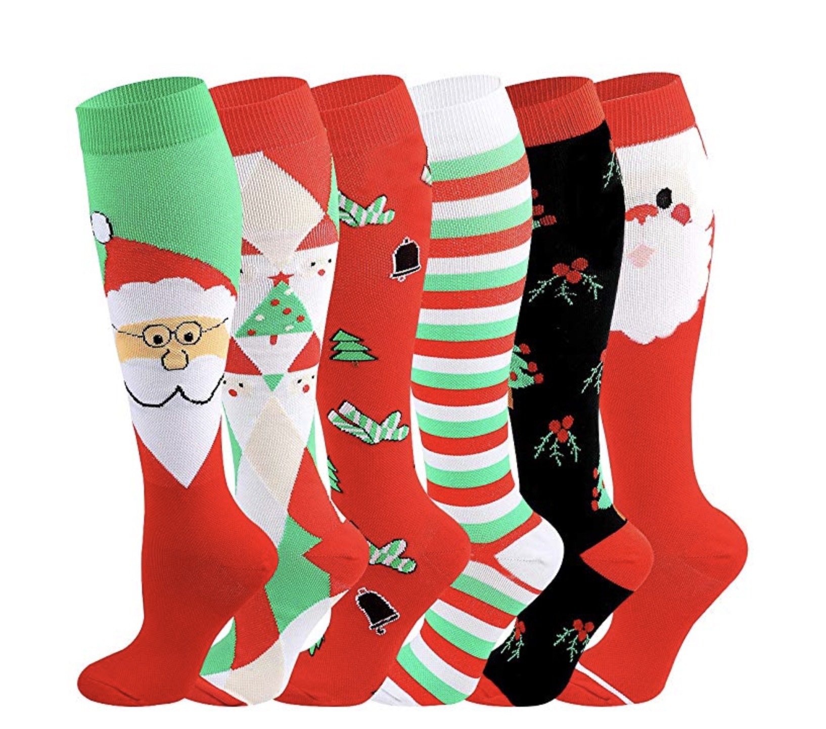 Title 1, Christmas halloween new compression socks quick...