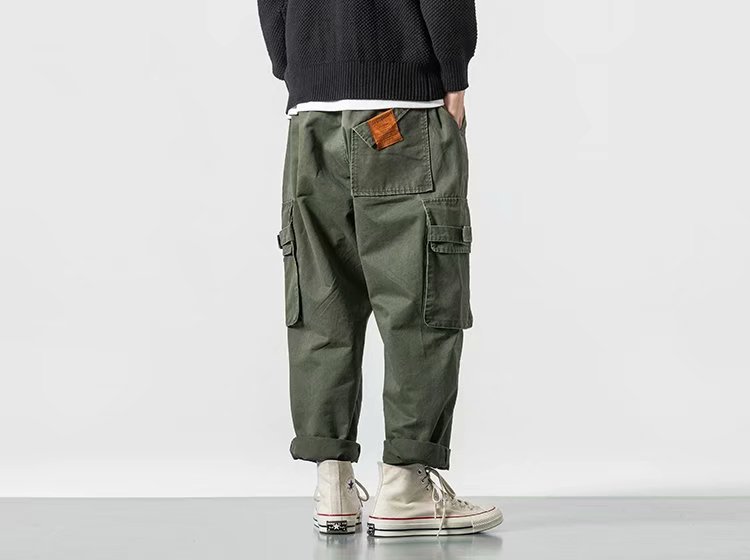 Title 3, Casual cropped broek voor heren met rechte pijpen