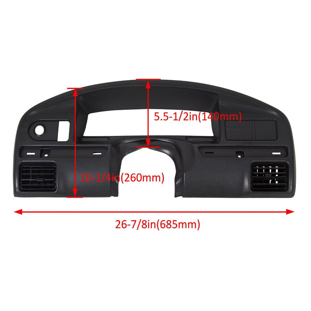 For 1994-1997 F-150 1994-1997 F-250 1994-1997 F-350 1997 Lobo Dash Panel Bezel — foto 6