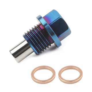Titanium Alloy Magnetic Oil Pan Screw Magnetic Drain Plug Suction Iron Screw