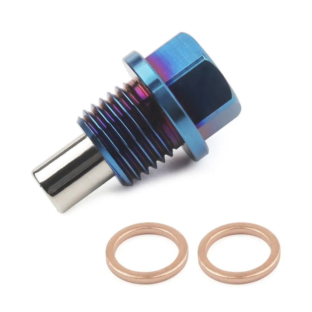 Titanium Alloy Magnetic Oil Pan Screw Drain