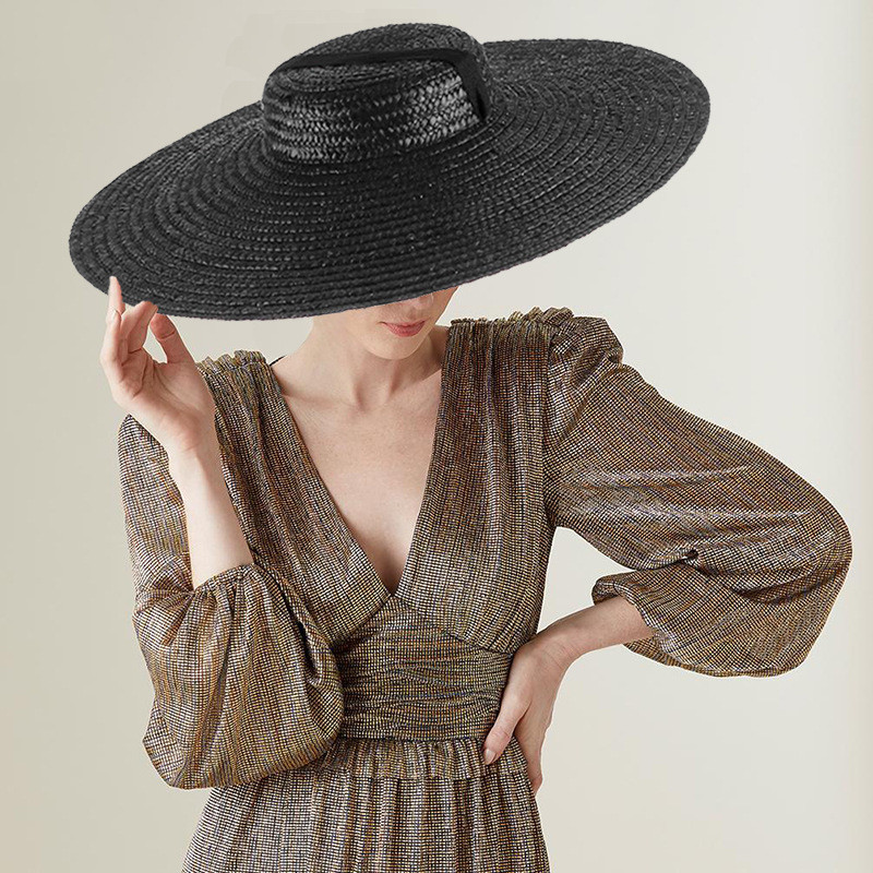 European And American Women's Oversized Straw Hat