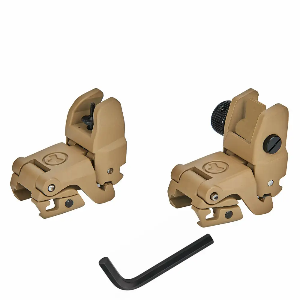 Metal Mechanical Aiming Star Front And Rear Light Door