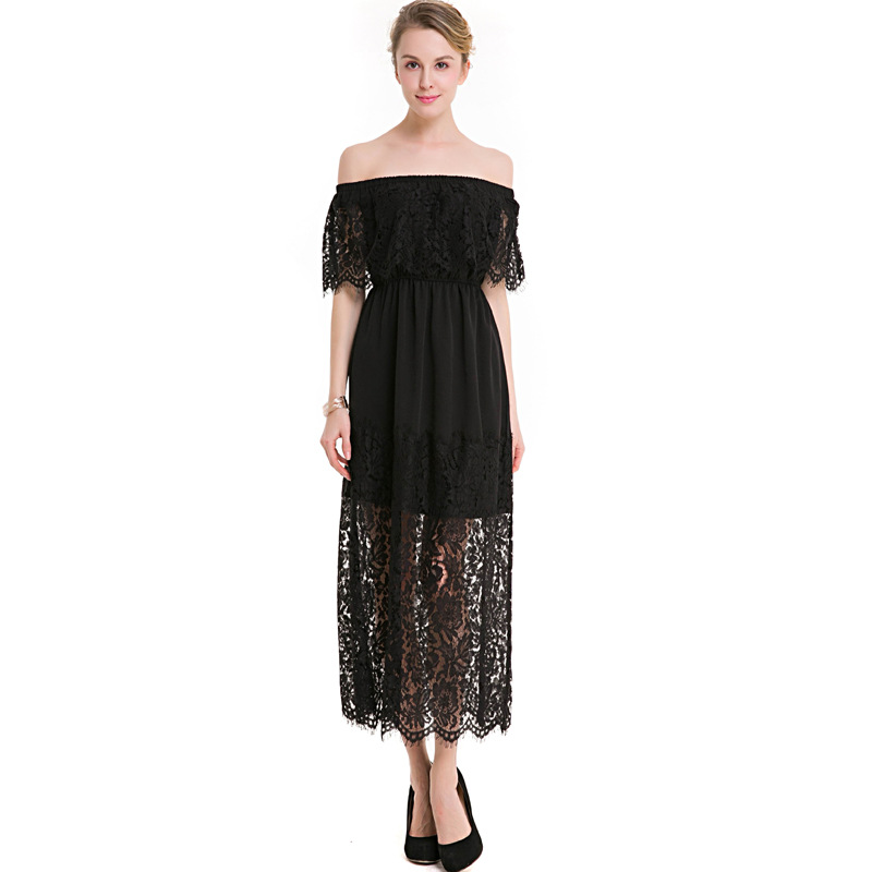 Strapless Lace Midi Dress, picture 7 of 7