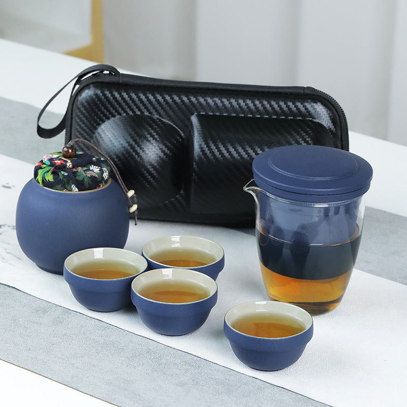 Portable Car Outdoor Travel Tea Set - 5