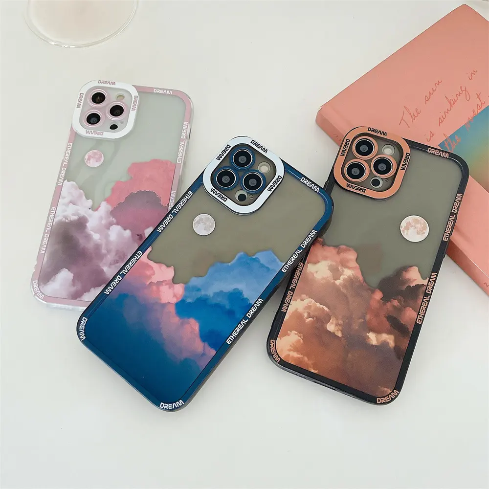 Sunset Clouds Suitable for Mobile Protective Shell Female