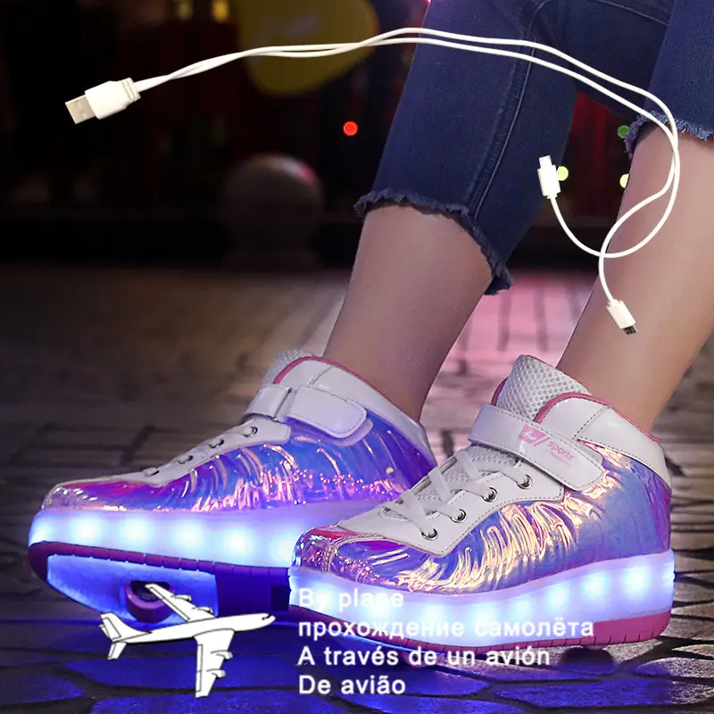 Children's And Adolescents Wheel Shoes Single