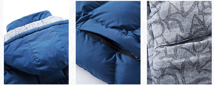 Men's Hooded Thick Loose Casual Jacket Vest